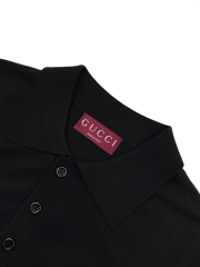 ÁO POLO GUCCI FINE WOOL KNIT (BLACK)