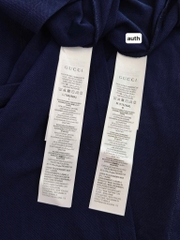 ÁO POLO GUCCI MOTIF (NAVY)