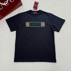 ÁO THUN GUCCI COTTON JERSEY WITH PRINT (BLACK)