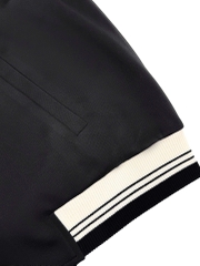 ÁO KHOÁC CELINE TRIOMPHE STRIPED TECH (BLACK)