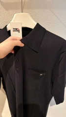 ÁO POLO GUCCI FINE WOOL KNIT (BLACK)