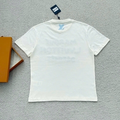 ÁO THUN LOUIS VUITTON EMBROIDERED SIGNNATURE (WHITE)