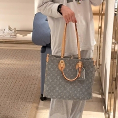 TÚI LOUIS VUITTON ONTHEGO MM DENIM (GREY)