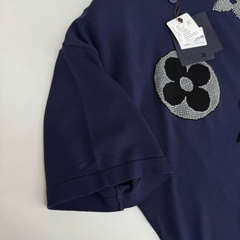 ÁO THUN LOUIS VUITTON BIG MONOGRAM (NAVY)