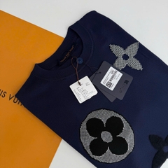 ÁO THUN LOUIS VUITTON BIG MONOGRAM (NAVY)