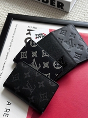 VÍ LOUIS VUIITON POCKET ORGANIZER (BLACK)