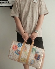 ÁO THUN LOUIS VUITTON MONOGRAM SHORT SLEEVED (BIEGE)