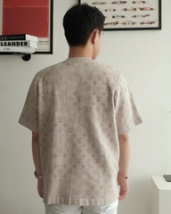 ÁO THUN LOUIS VUITTON MONOGRAM SHORT SLEEVED (BIEGE)