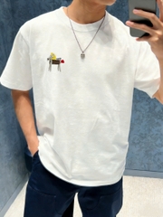 ÁO THUN DIOR WITH HORSE (WHITE)
