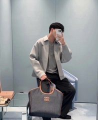 ÁO KHOÁC MIUMIU JERSEY BLOUSON (GREY)