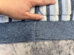 ÁO CARDIGAN LOUIS VUITTON STRIPE RIBBEL (BLUE)