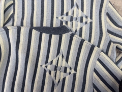 ÁO CARDIGAN LOUIS VUITTON STRIPE RIBBEL (BLUE)