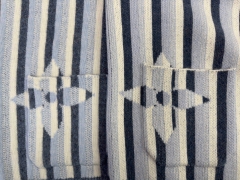 ÁO CARDIGAN LOUIS VUITTON STRIPE RIBBEL (BLUE)
