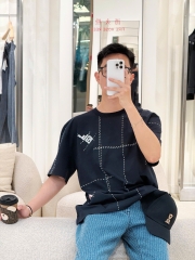 ÁO THUN FENDI CHECK (DARK BLUE)