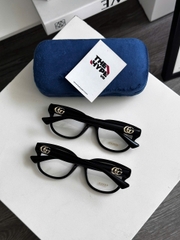 KÍNH GUCCI RACTANGULAR OPTICAL FRAME (BLACK)