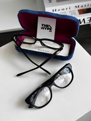 KÍNH GUCCI RACTANGULAR OPTICAL FRAME (BLACK)