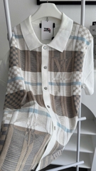 ÁO THUN LOUIS VUITTON GRAPHIC JACQUARD SHORT-SLEEVED SHIRT