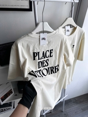 ÁO THUN AMI PLACE DES VICTOIRES (WHITE CREAM)