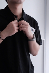 ÁO POLO BURBERRY BBR HALTFORD (BLACK)