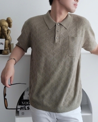 ÁO POLO LOUIS VUITTON POINTELLE MONOGRAM (GREEN)