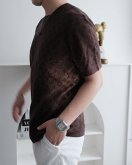 ÁO THUN LOUIS VUITTON LV DAMIER (BROWNIE)