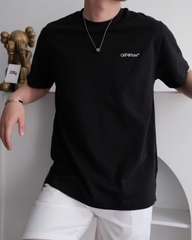 ÁO THUN OFF WHITE SCRIBBLE SS26 ( BLACK)