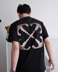 ÁO THUN OFF WHITE SCRIBBLE SS26 ( BLACK)