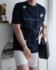 ÁO THUN FENDI CHECK (DARK BLUE)