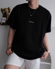 ÁO THUN OFF WHITE HORSE SS26 ( BLACK)
