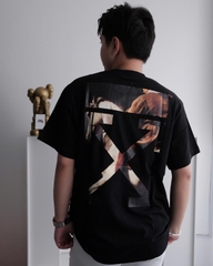 ÁO THUN OFF WHITE HORSE SS26 ( BLACK)