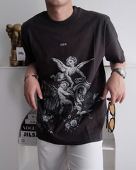 ÁO THUN OFF WHITE OW ABLOH PUTTI (BLACK)