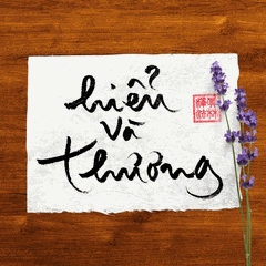 Thư Pháp gốc Tiếng Việt 15x20