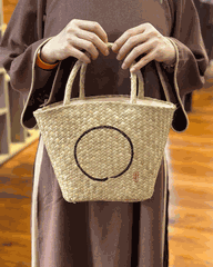 GIỎ LÁT VẼ TAY THỦ CÔNG