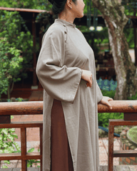 BỘ ÁO DÀI NẺO VỀ CỦA Ý - VẼ TAY THỦ CÔNG