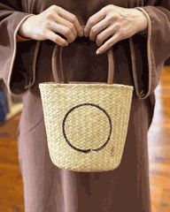 GIỎ LÁT VẼ TAY THỦ CÔNG