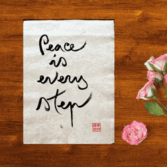 Thư Pháp gốc Tiếng Anh 30x40