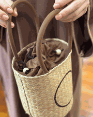 GIỎ LÁT VẼ TAY THỦ CÔNG