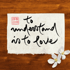 Thư Pháp gốc Tiếng Anh 15x20cm