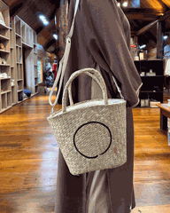 GIỎ LÁT VẼ TAY THỦ CÔNG