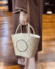 GIỎ LÁT VẼ TAY THỦ CÔNG