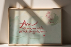 TRANH CANVAS 20x30 cm