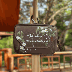 VÍ NÂU NHỎ THƯ PHÁP VẼ TAY