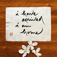 Thư Pháp gốc Tiếng Anh 30x40