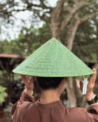 NÓN LÁ SEN VẼ TAY THỦ CÔNG