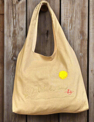 TÚI LINEN THÊU THƯ PHÁP