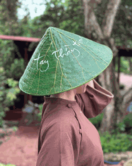 NÓN LÁ SEN VẼ TAY THỦ CÔNG