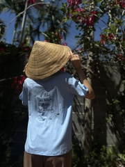 ÁO THUN FORM RỘNG IN THƯ PHÁP