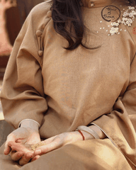 BỘ ÁO DÀI NẺO VỀ CỦA Ý - VẼ TAY THỦ CÔNG