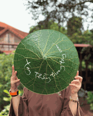 NÓN LÁ SEN VẼ TAY THỦ CÔNG