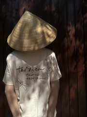 ÁO THUN FORM RỘNG IN THƯ PHÁP